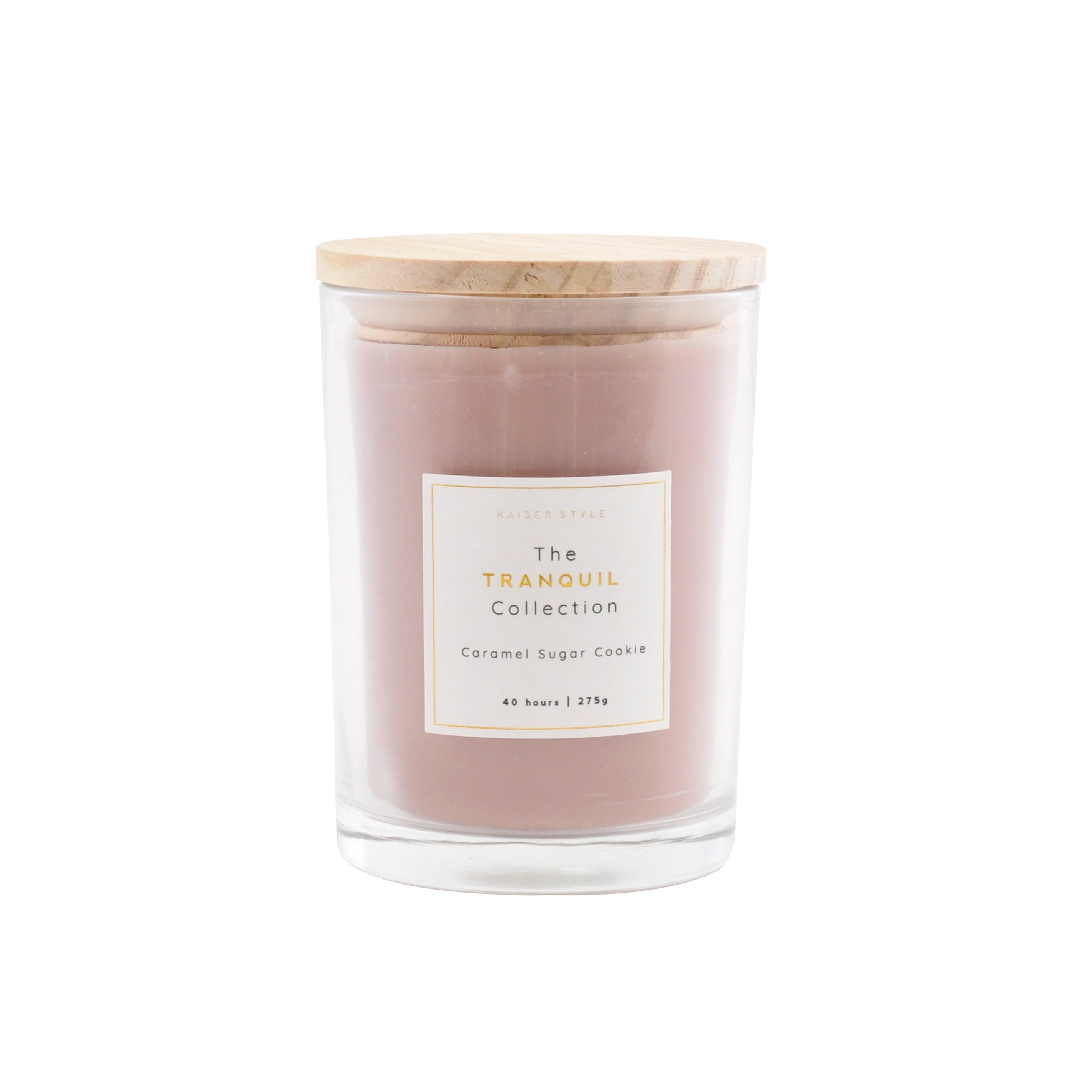 Candle Tranquil 40hr - CARAMEL SUGAR COOKIE